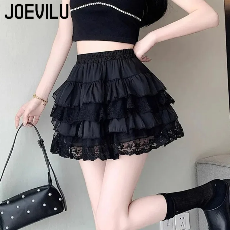 Готическая кружевная юбка-пачка - Фотография_4