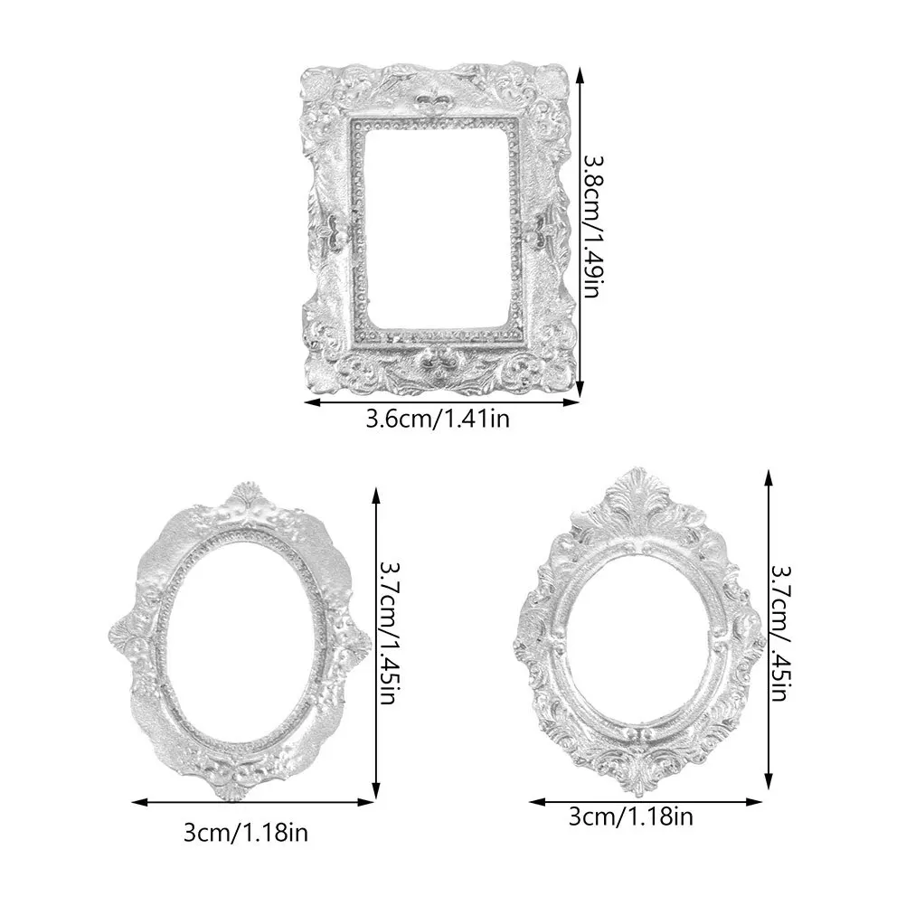 Миниатюрные винтажные рамки для фотографий из смолы в стиле ретро - Фотография_2