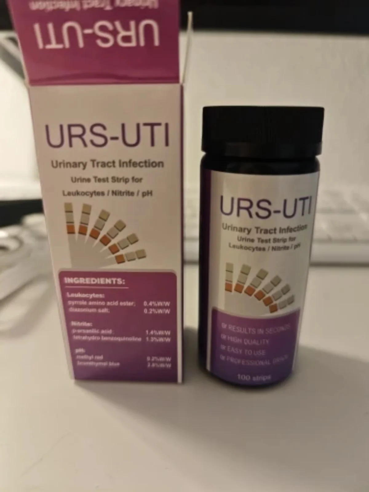 Тестовая полоска uti для обнаружения инфекций мочи - Фотография_3