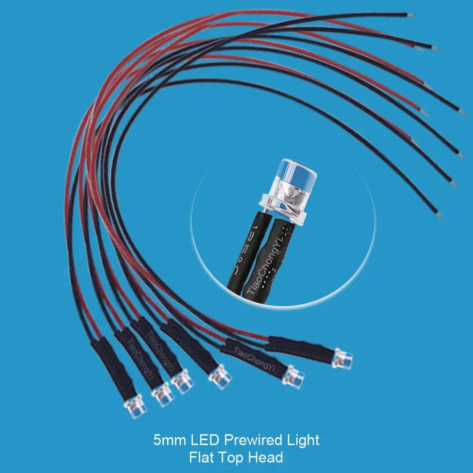 3 мм 5 мм плоские светодиодные - Фотография_2