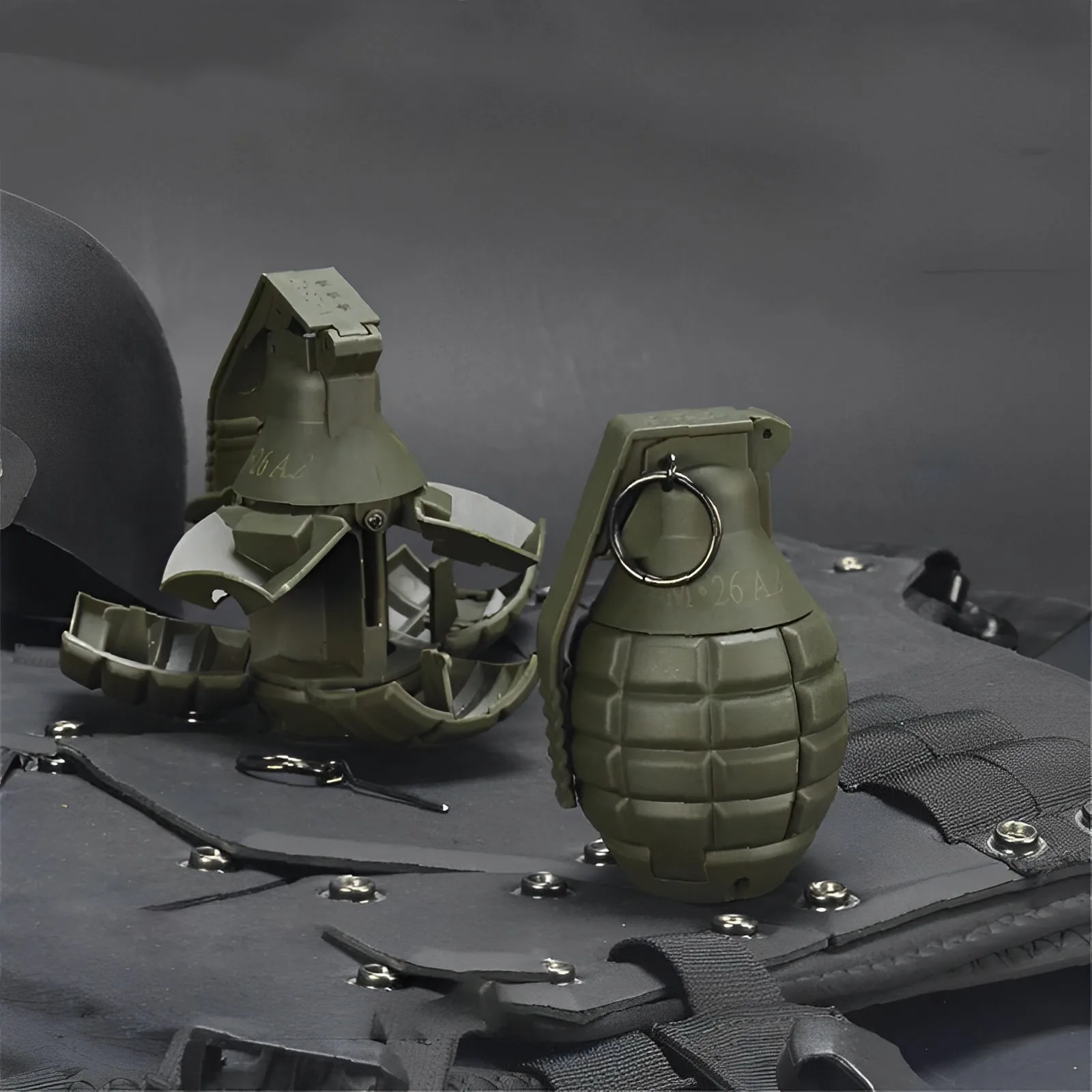 Модель тактической гранаты m67 3 шт. - Фотография_3
