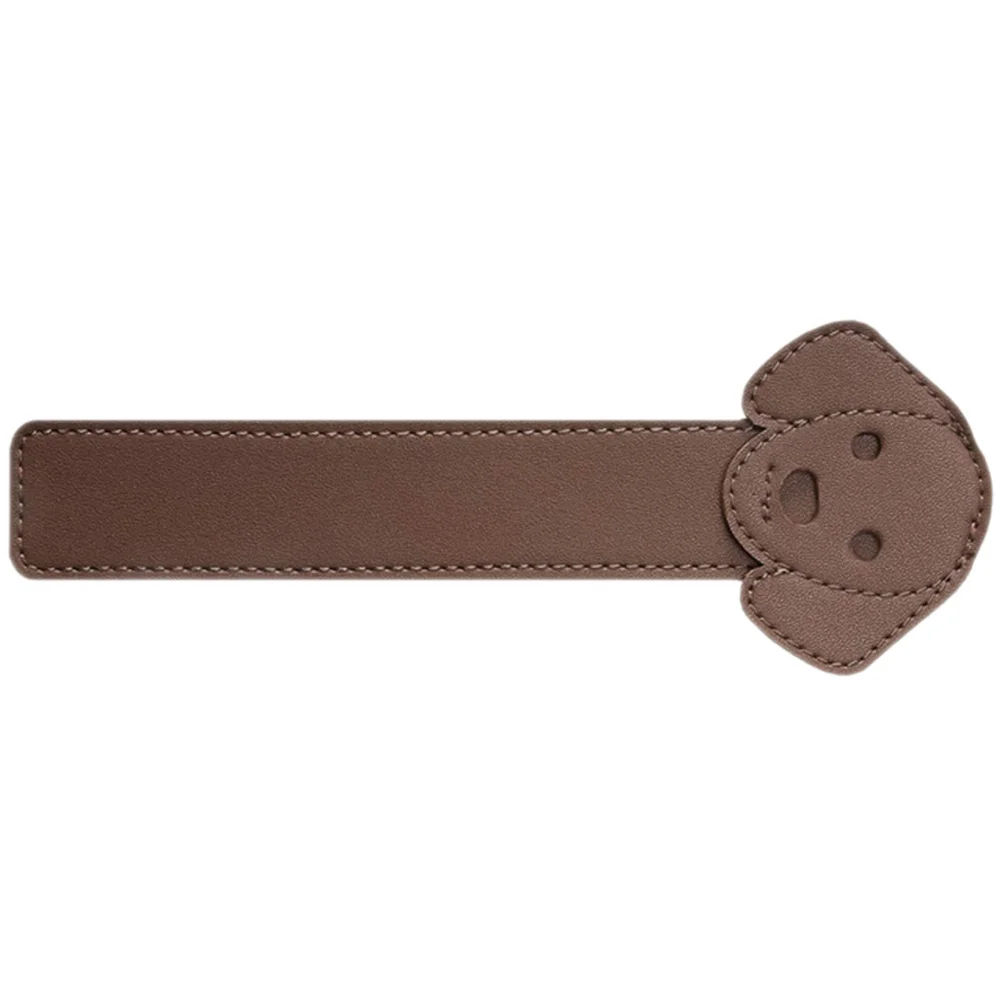 Закладка из искусственной кожи с дизайном собаки - Фотография_4