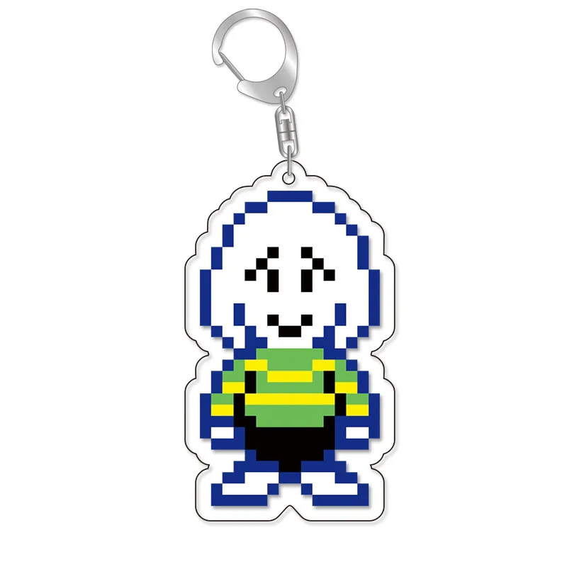 Брелок для ключей игры undertale pixel - Фотография_4