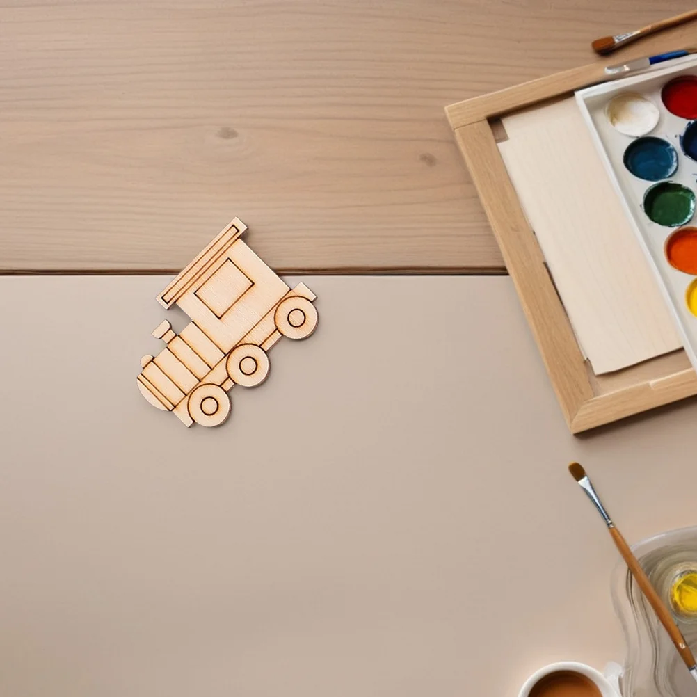 Необработанные ломтики дерева вырезы - Фотография_2