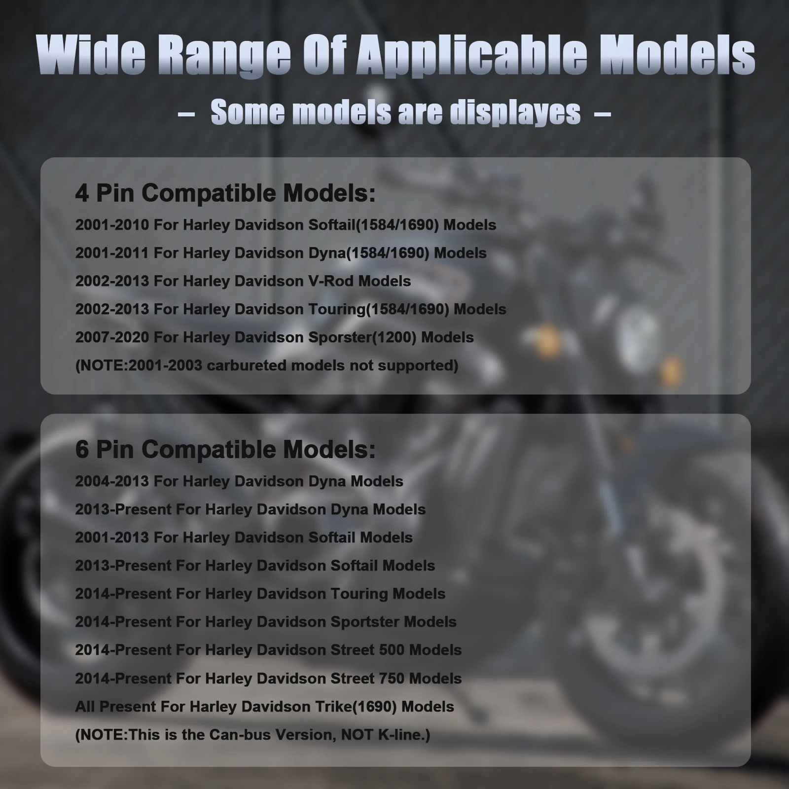 Для harley davidson мотоцикла obdii - Фотография_2