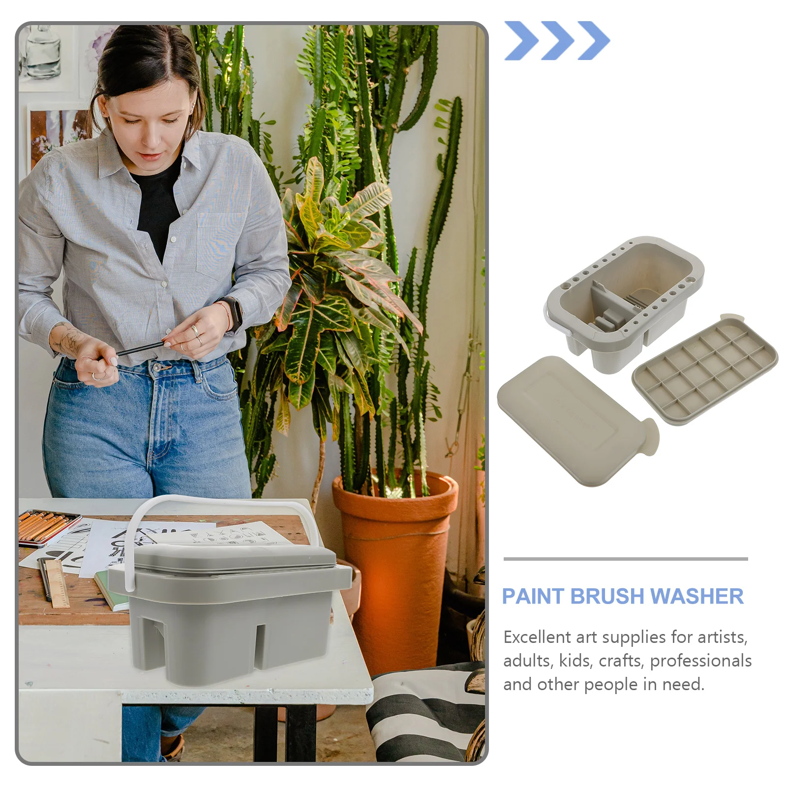 Пластиковые чашки для ручек - Фотография_4