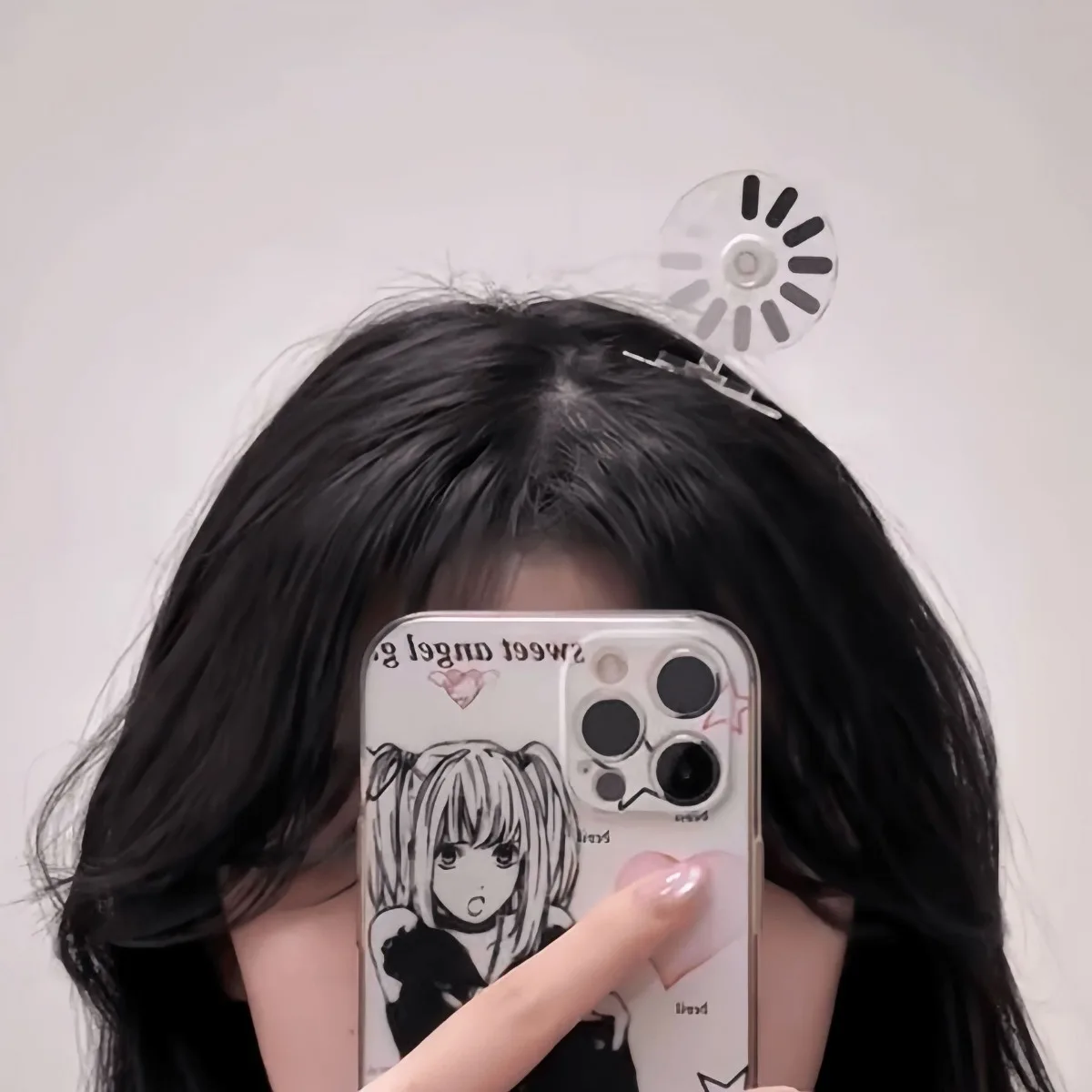 Новая креативная вращающаяся заколка для волос для женщин - Фотография_6