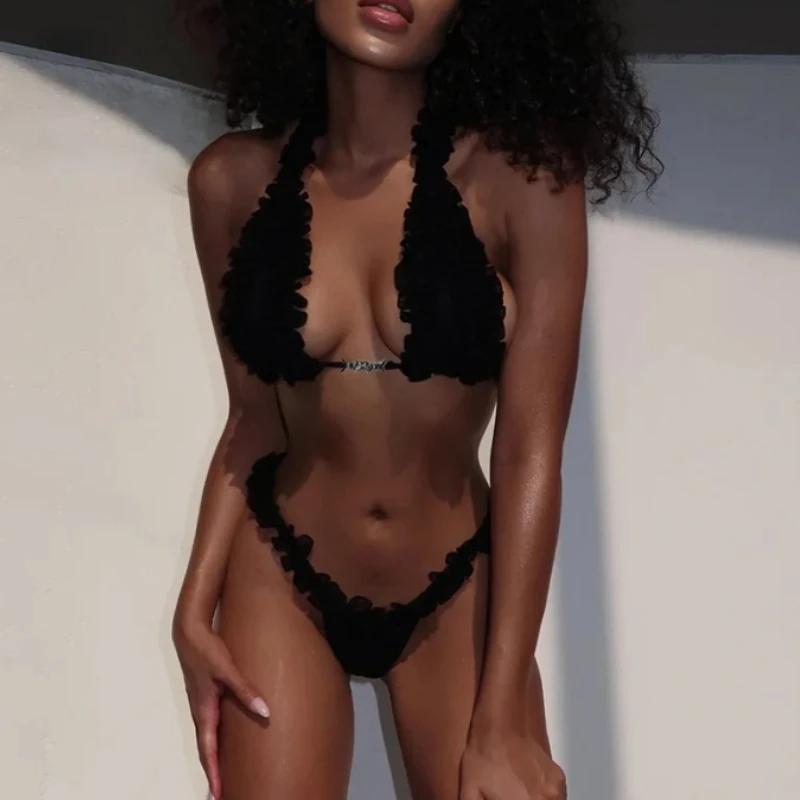 Сексуальный купальник с открытым пупком - Фотография_3