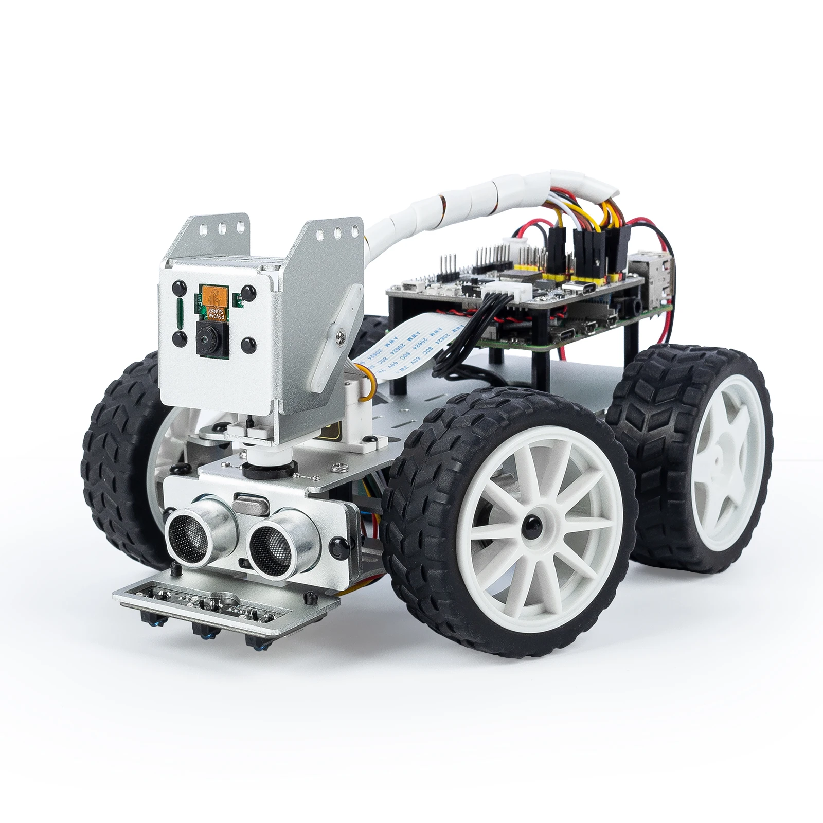 Cc sunfounder raspberry pi smart video robot автомобильный комплект