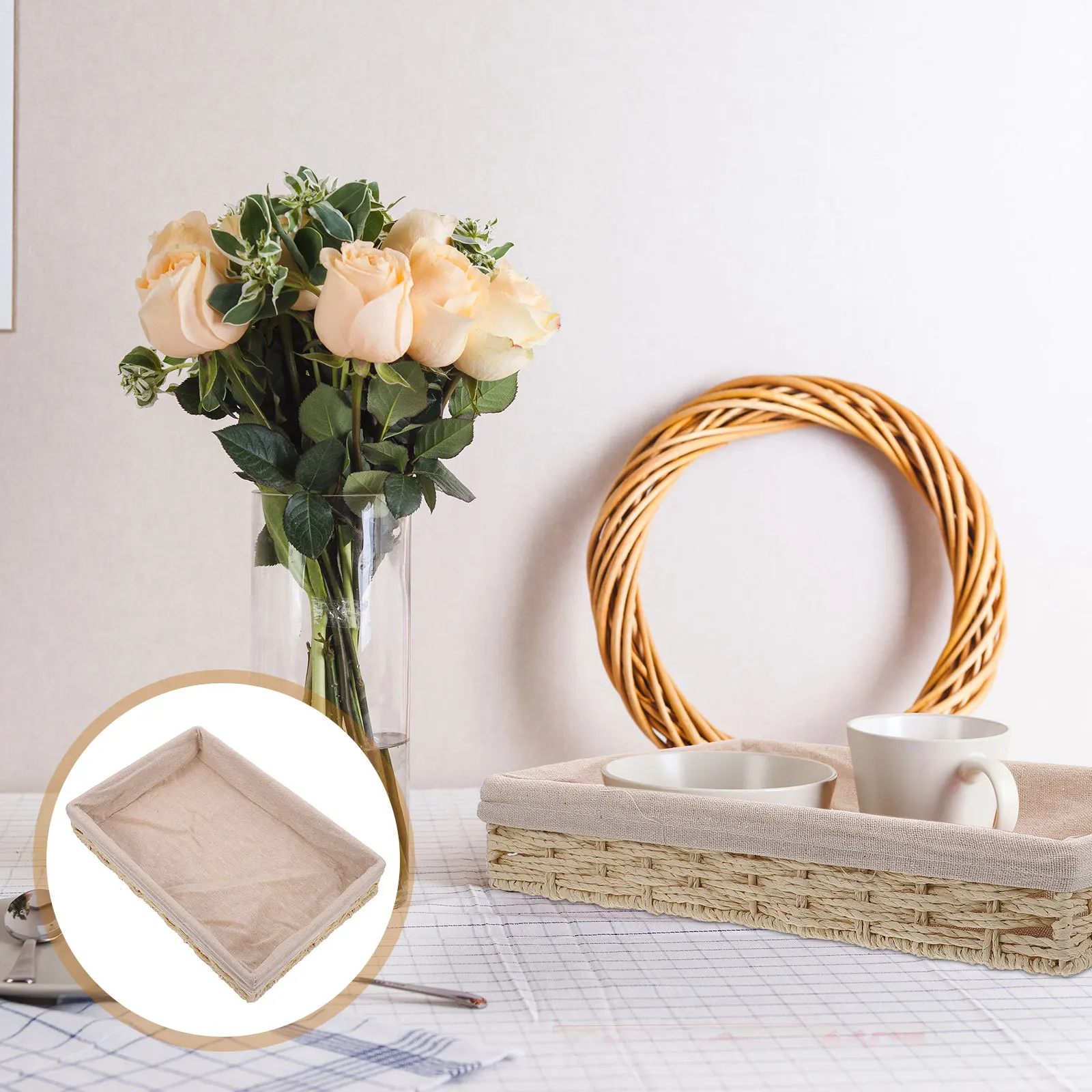 Настольная корзина для хранения ключей