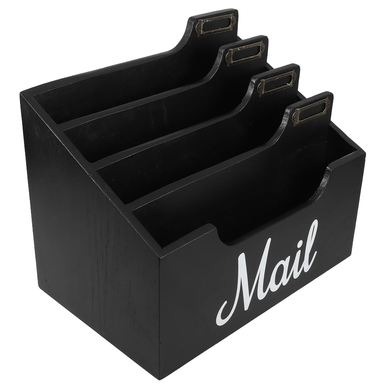 Деревянный сортировщик почты для стола