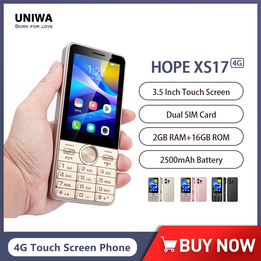 Uniwa hope xs17 4g телефоны с клавиатурой