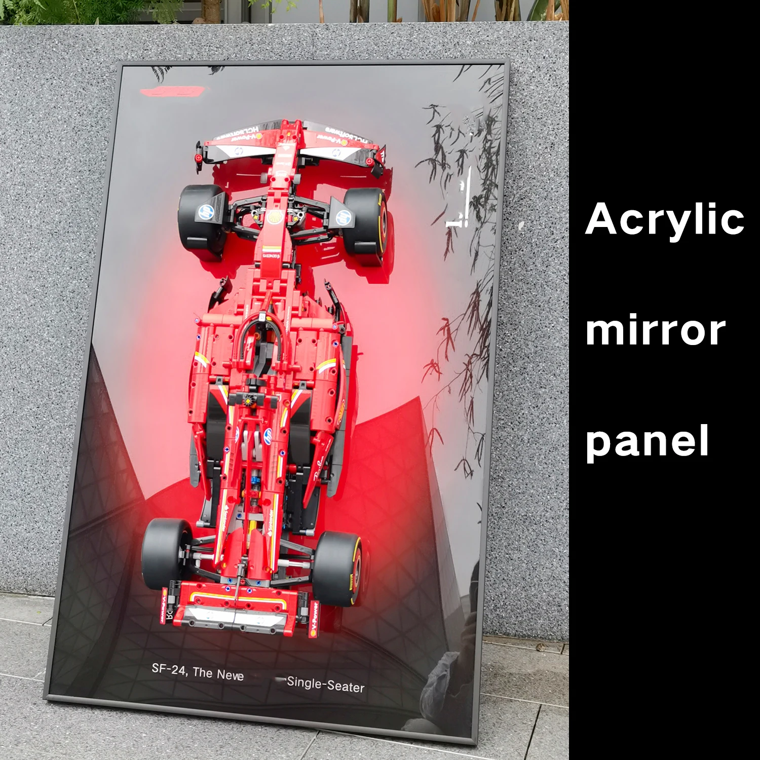 Настенная панель для дисплея для lego 42207 ferrari sf-24 f1 - Фотография_6