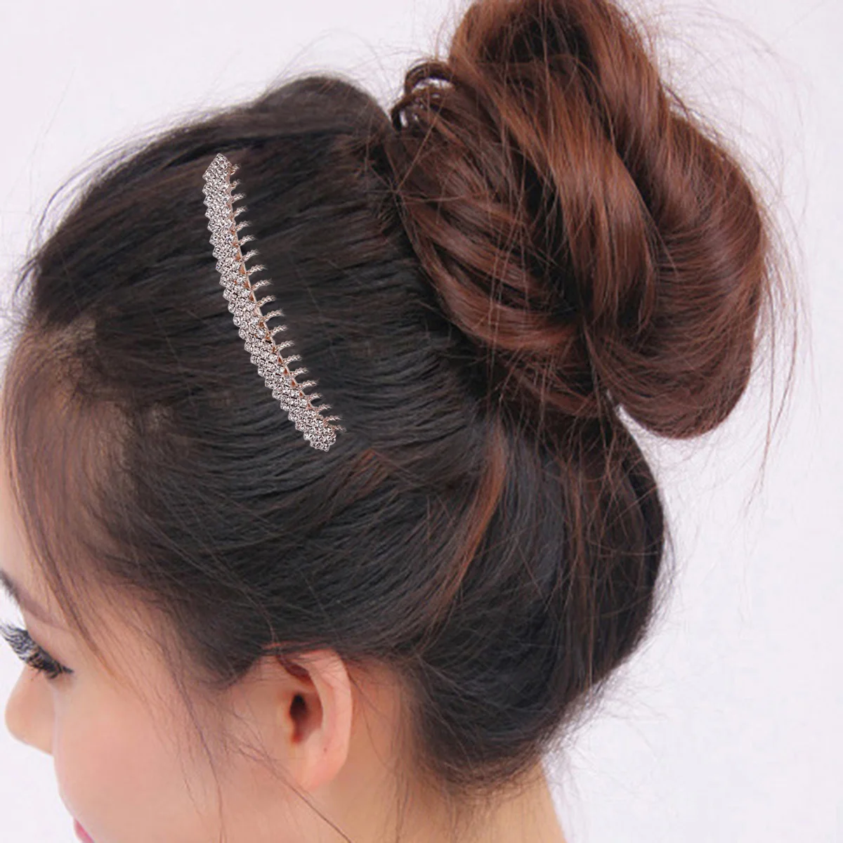 Расческа для волос с жемчужным бантом - Фотография_3