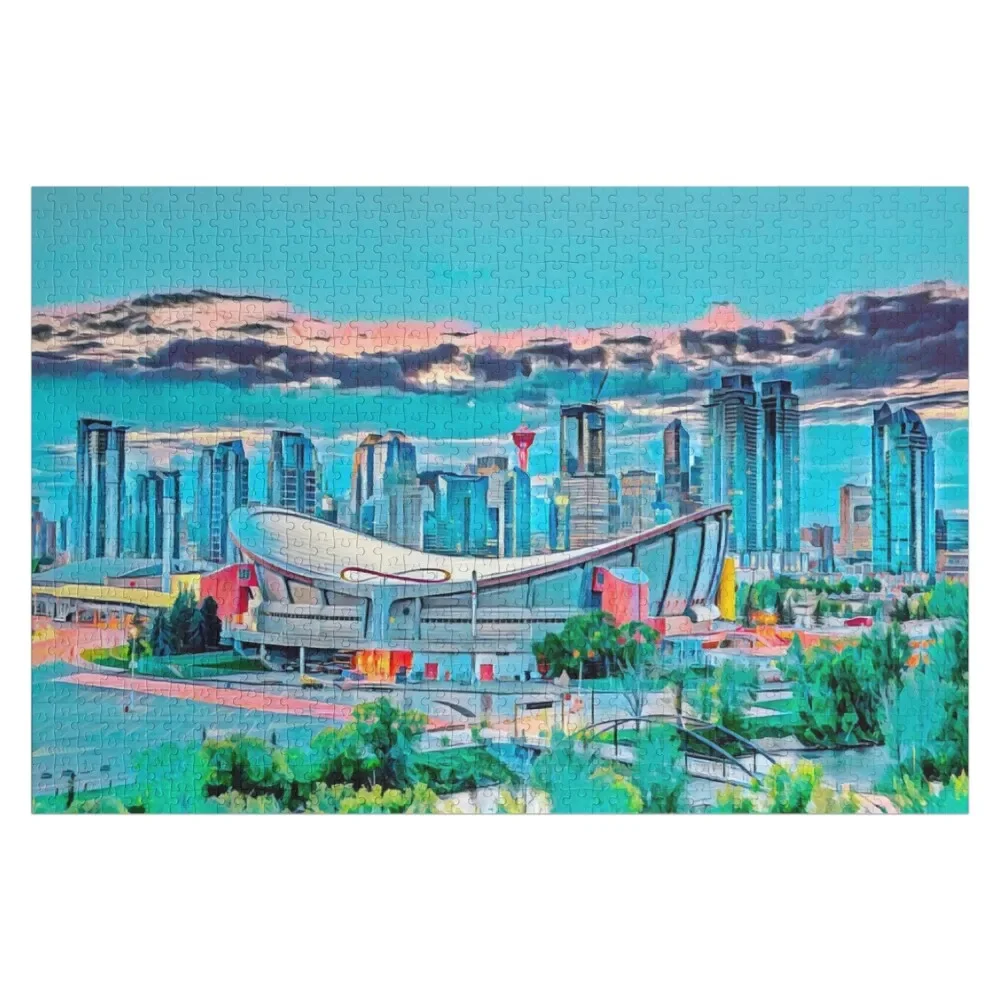 Пазл calgary, alberta