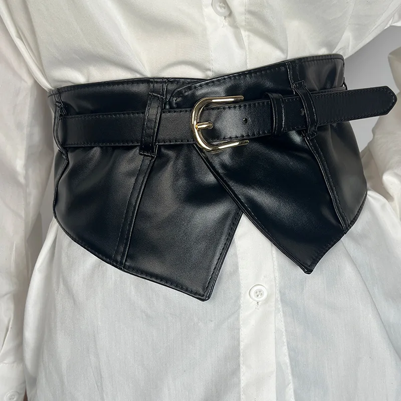 Эластичный эластичный женский пояс в стиле панк