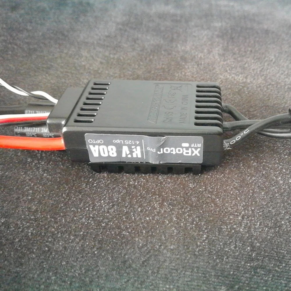 80a flyfun xrotor esc 80a-hv1 многоосный - Фотография_3