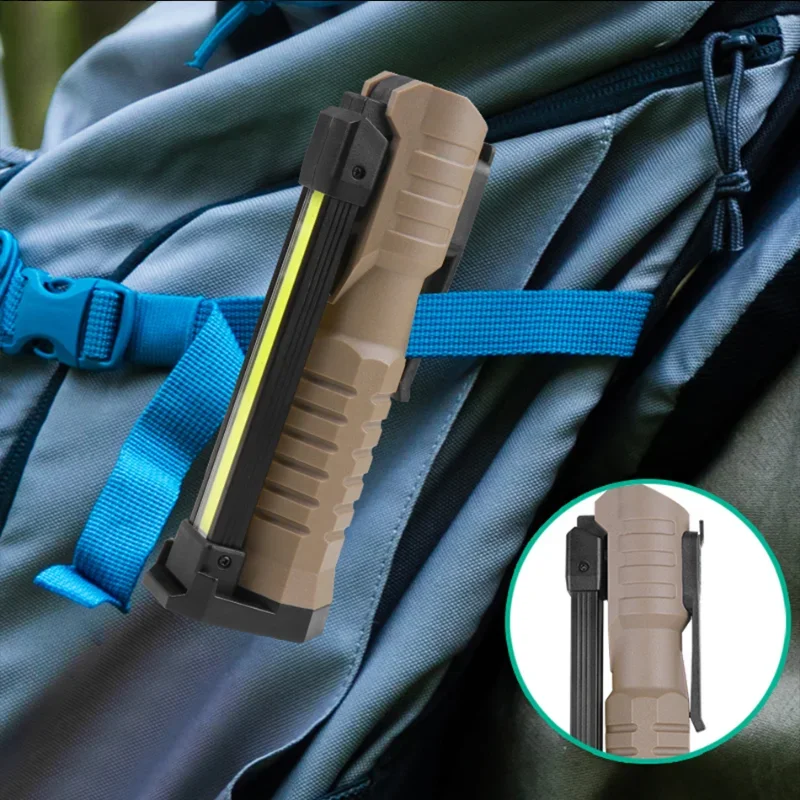 Складной cob xpe светодиодный рабочий фонарь - Фотография_5