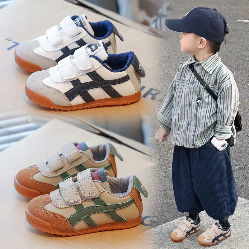 Детские туфли форрест гамп на липучке