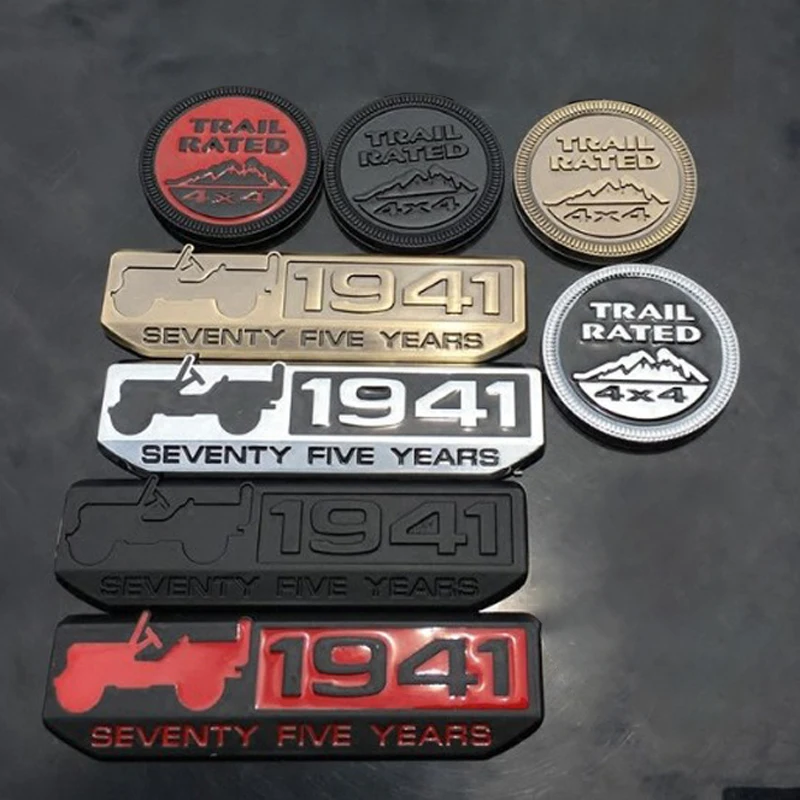 3d металлический 4x4 trail rated