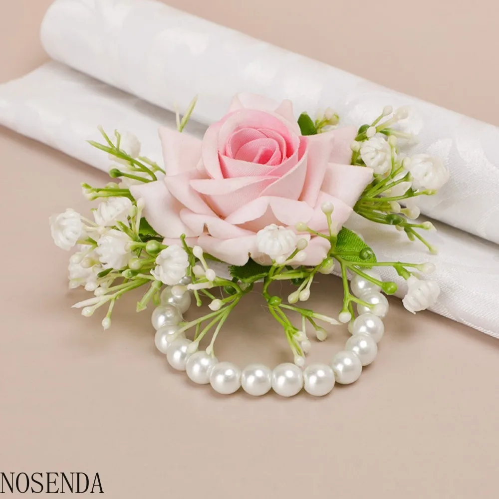 Комплект корсажа и бутоньерки с красной розой - Фотография_3