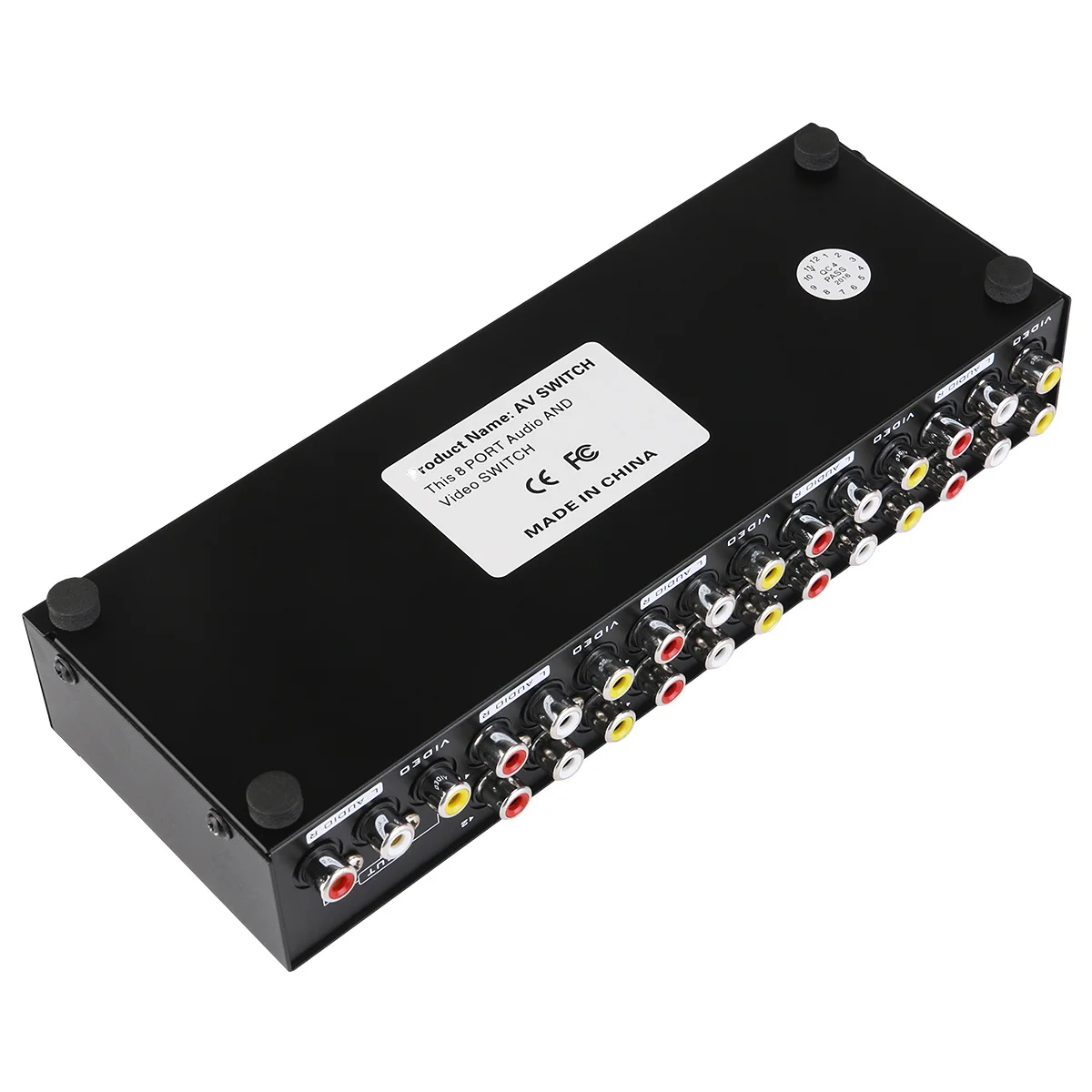 8-входный 1-выход av аудио-видео - Фотография_4