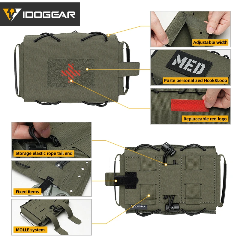Тактическая медицинская сумка idogear - Фотография_3