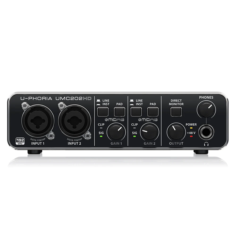 Звуковая карта behringer umc202hd - Фотография_4