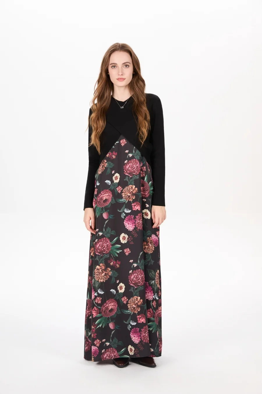 Элегантное атласное платье as aw25 - Фотография_3