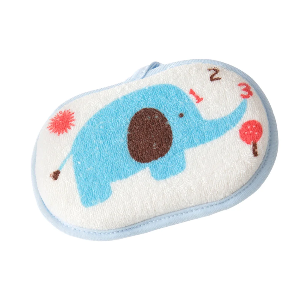 Детская губка для ванны из натурального хлопка - Фотография_4