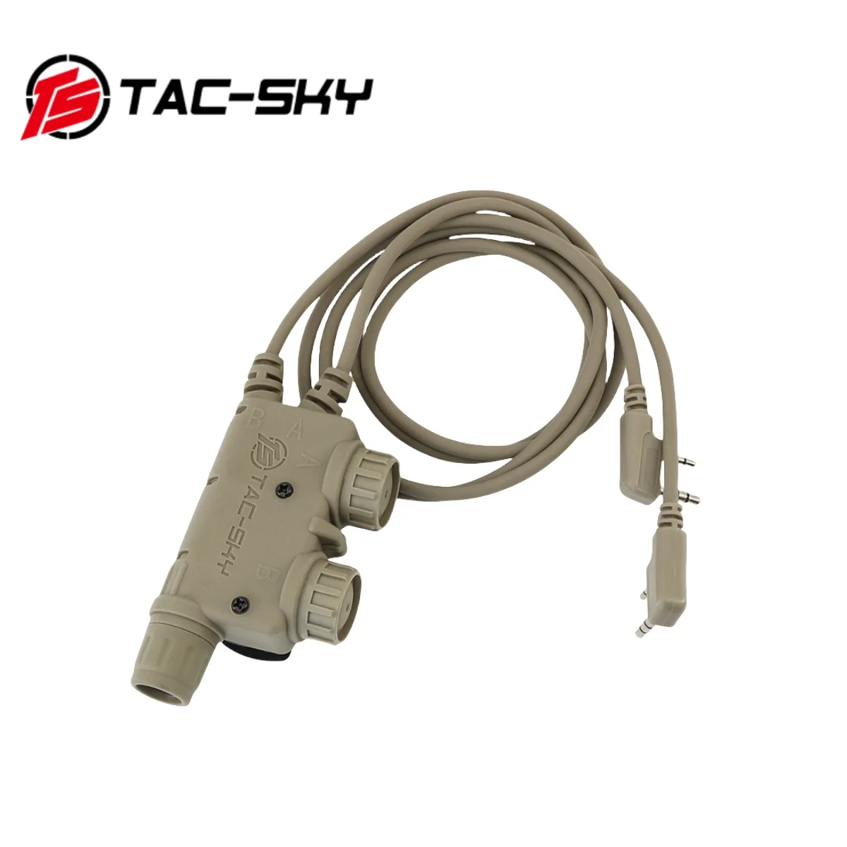 Тактический военный адаптер ts tac-sky dual comm v2 u94 ptt - Фотография_2