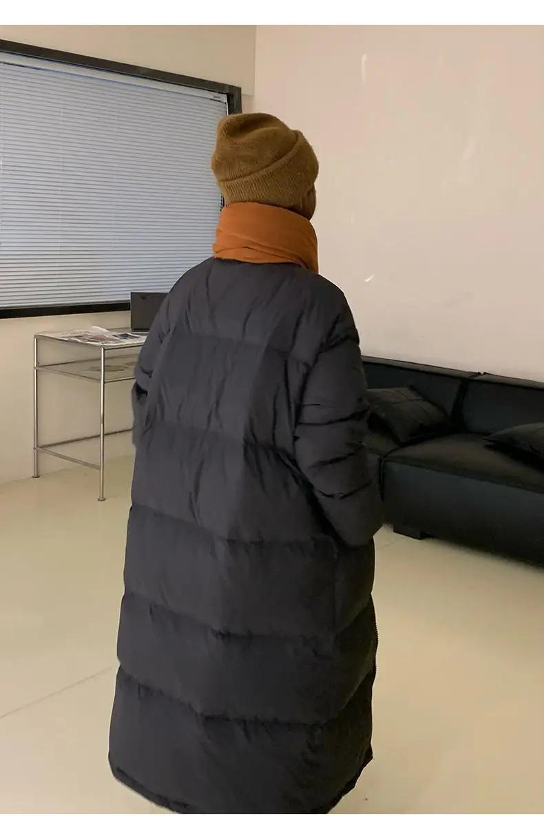 Хлопковое пальто длиной до колена - Фотография_5