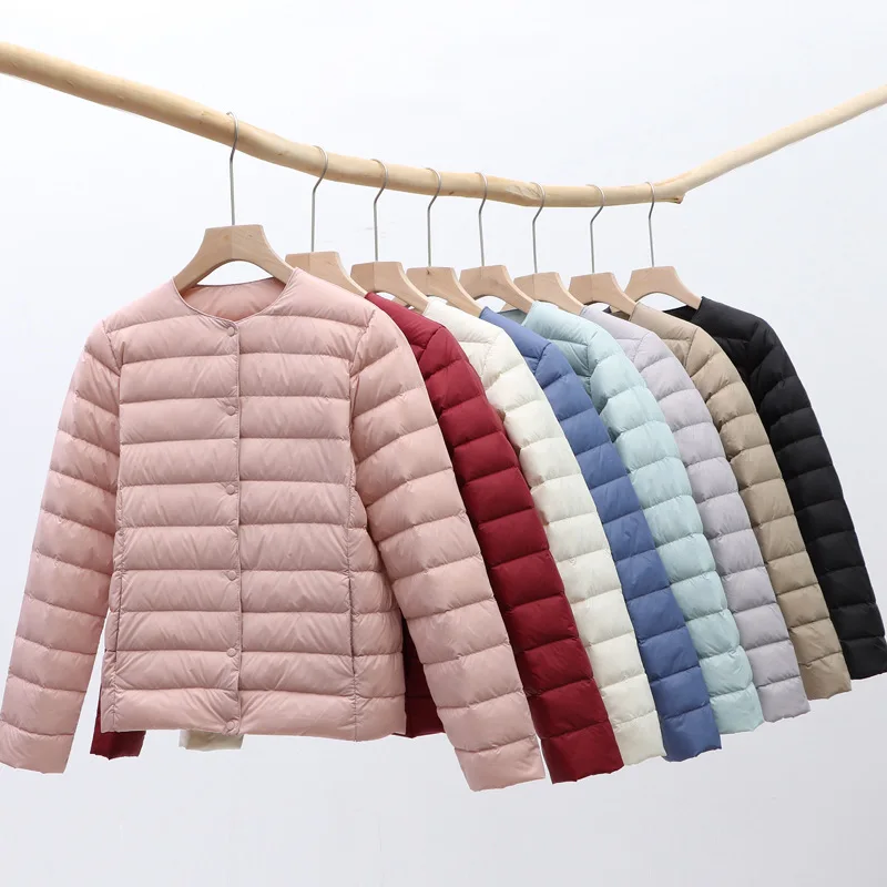 Женская ультра легкая куртка на - Фотография_3