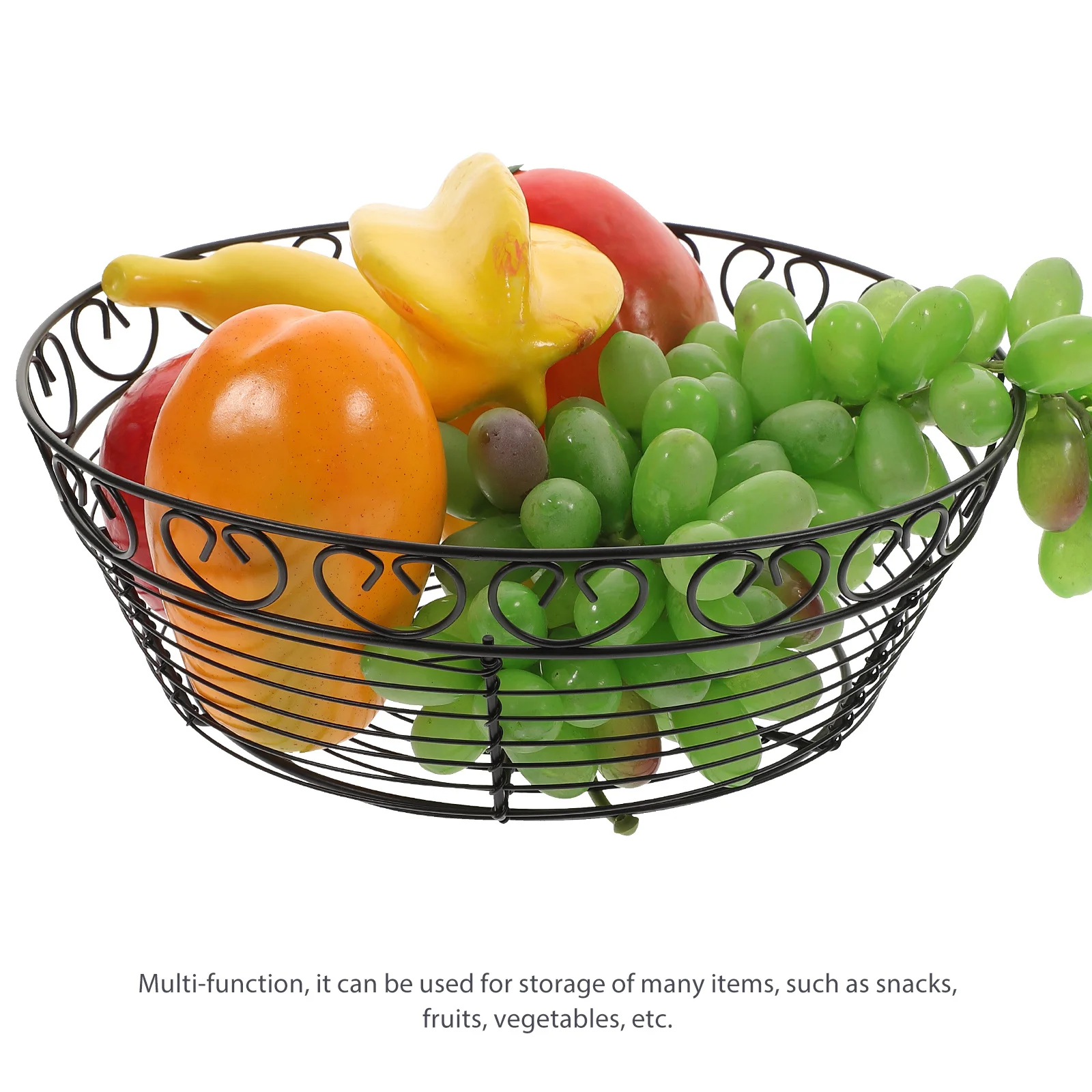 Железная художественная проволочная корзина - Фотография_5