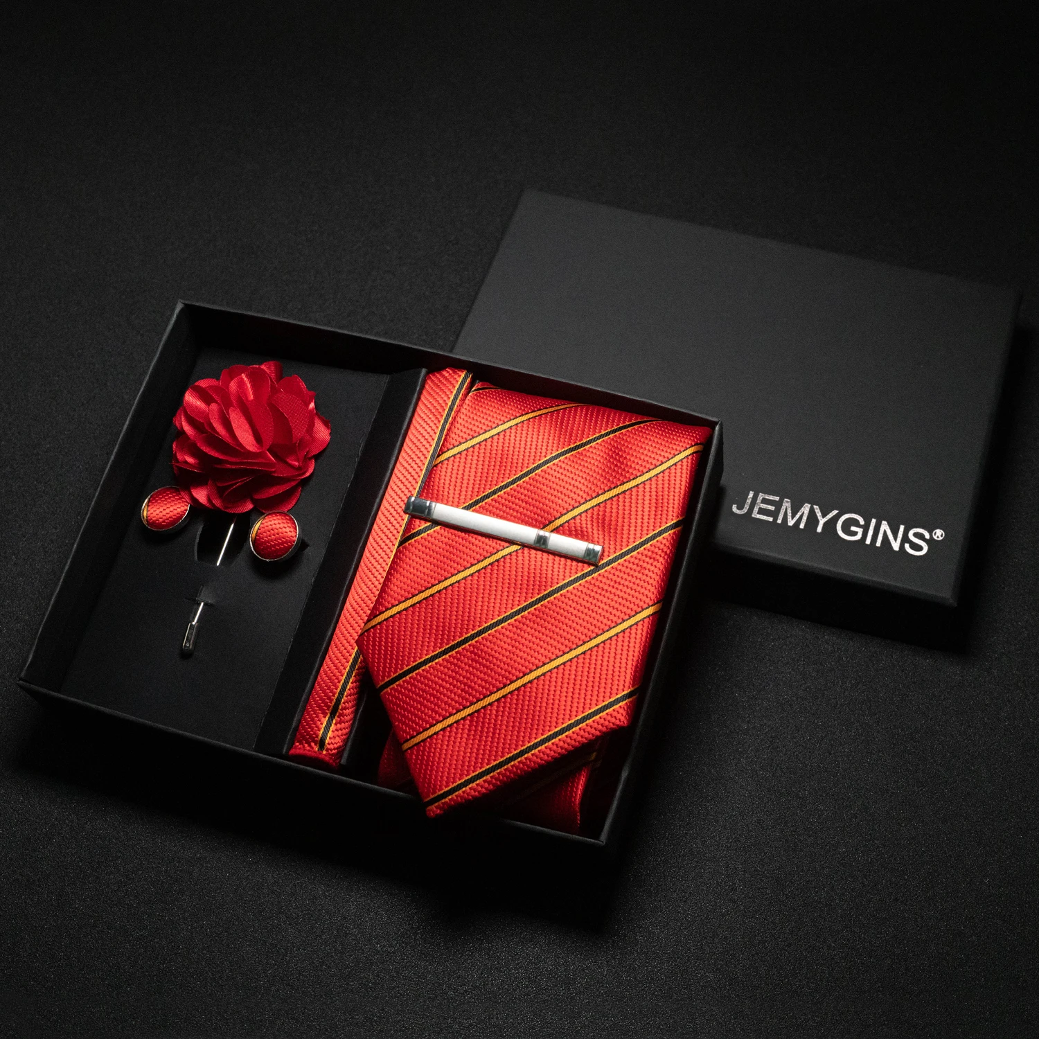 Винно-красный мужской галстук пейсли - Фотография_2