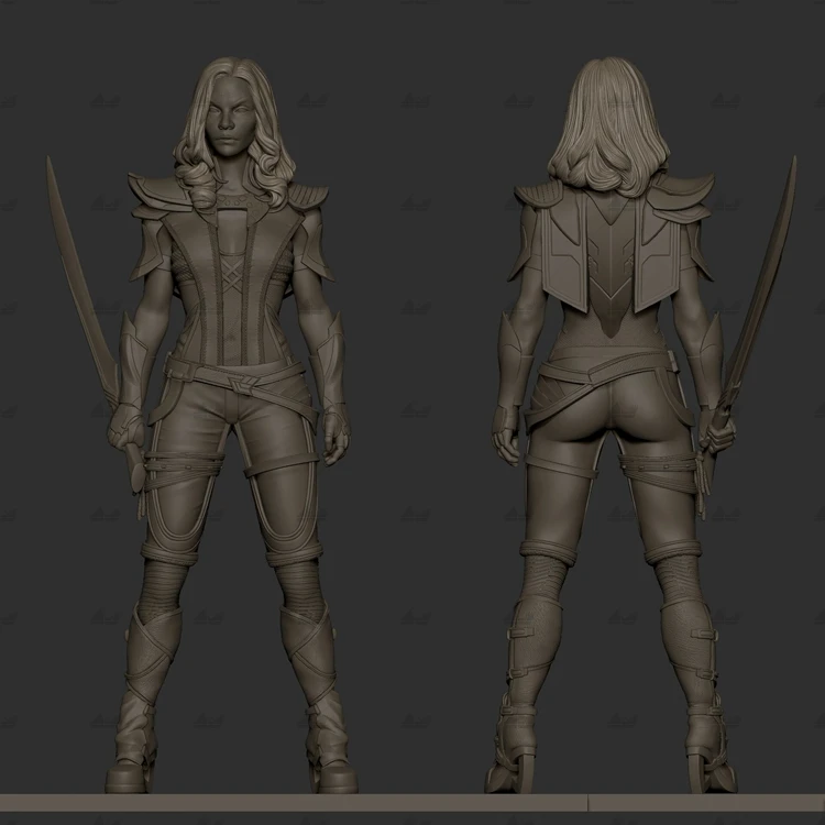 100 мм наборы моделей из смолы - Фотография_3