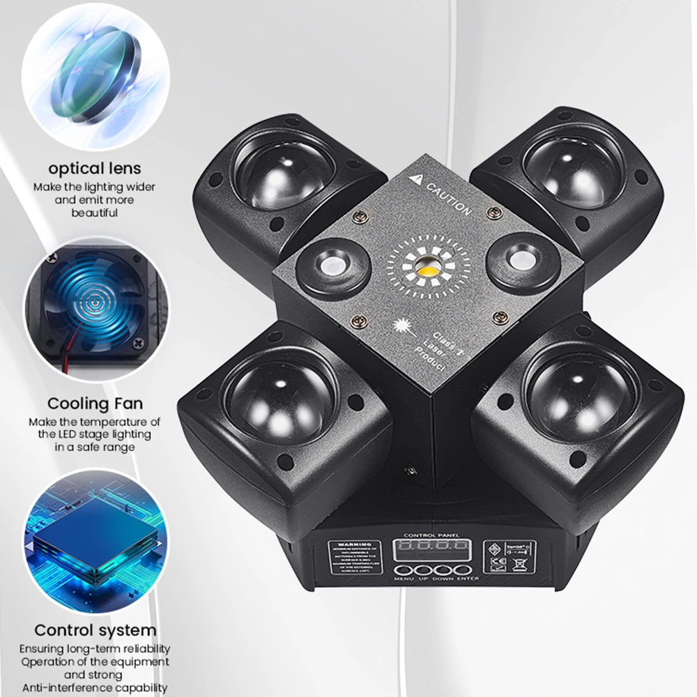 4-arm mini moving head dj light - Фотография_5