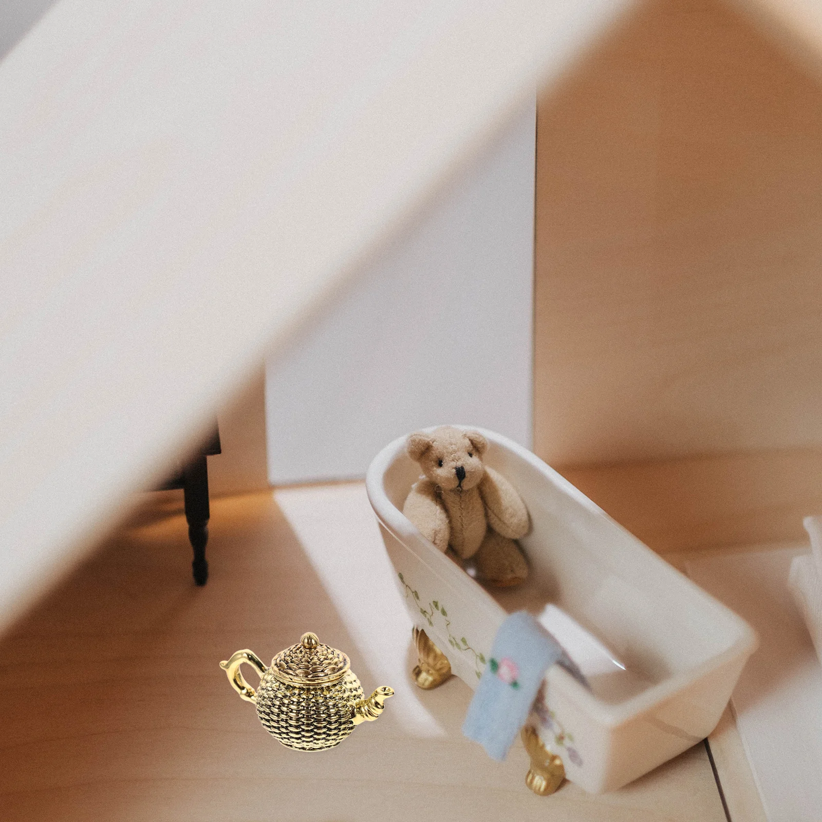 Миниатюрный набор чайников из цинкового сплава - Фотография_5