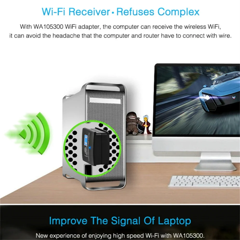 Usb wi-fi адаптер 300 мбит/с - Фотография_6