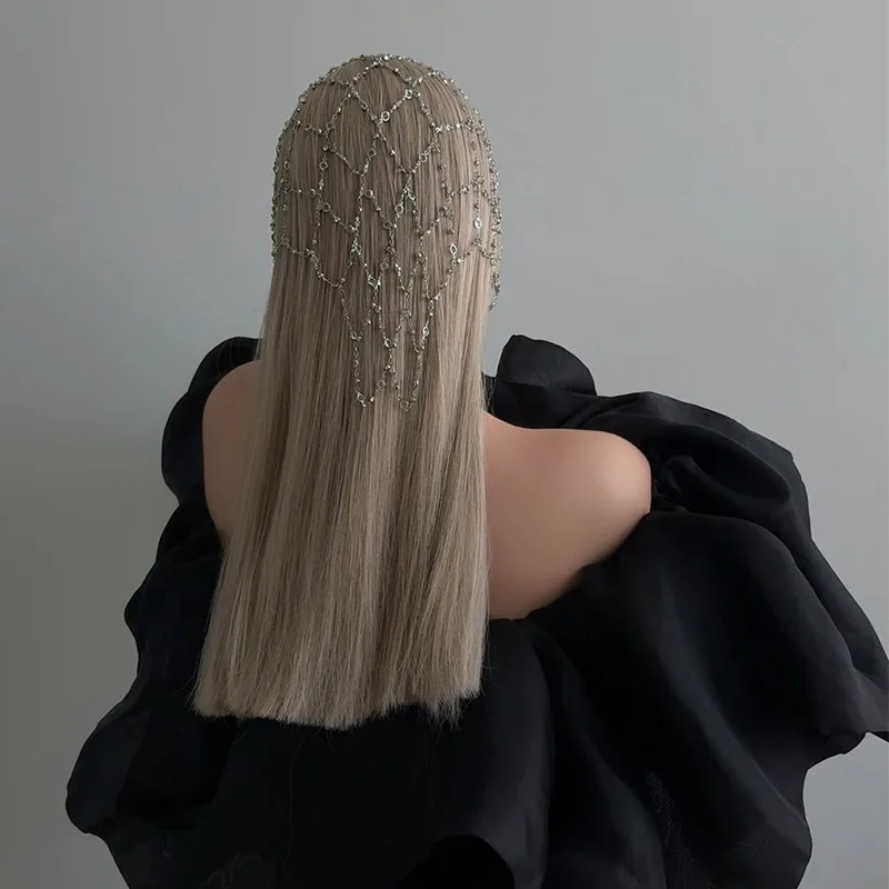 Hq роскошные жемчужные цепочки для волос - Фотография_3