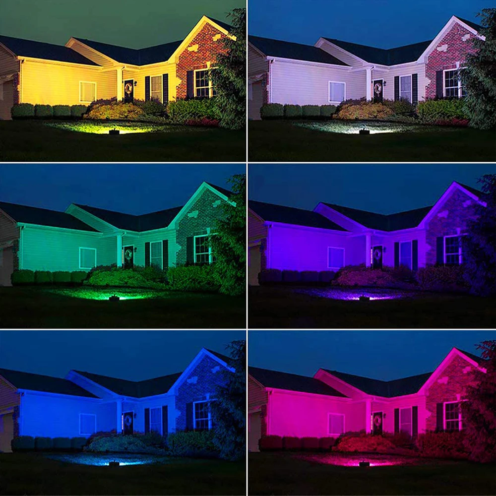 Светодиодный прожектор rgb 20 вт - Фотография_4