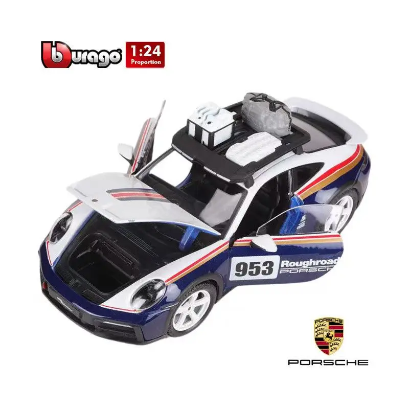 Bburago 1:24 porsche dakar 953 - Фотография_2