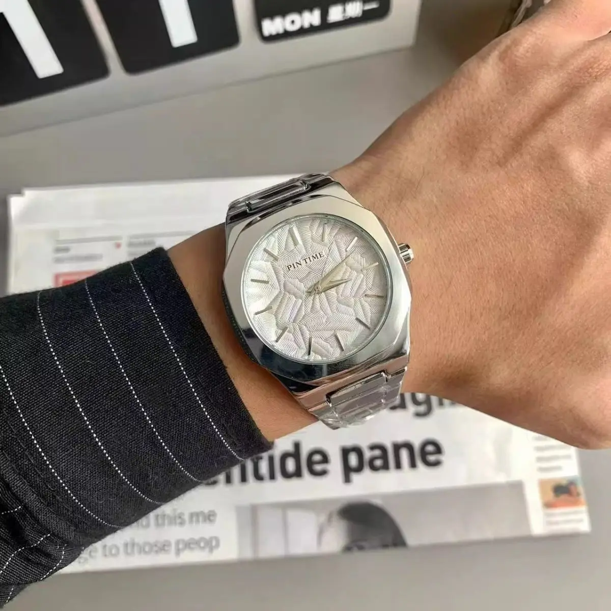 Квадратные допаминовые модные повседневные - Фотография_2