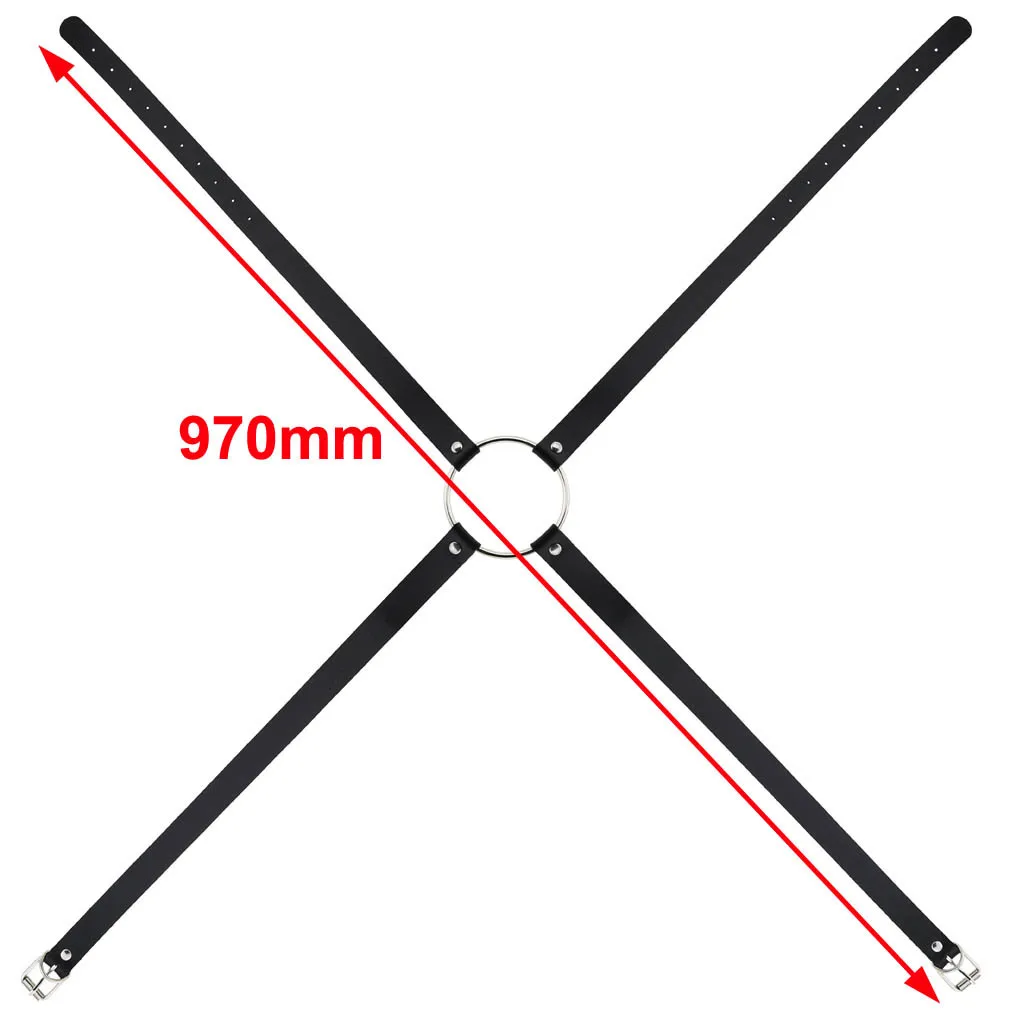 Панк-готический о-образный ремень для тела для мужчин и женщин - Фотография_5