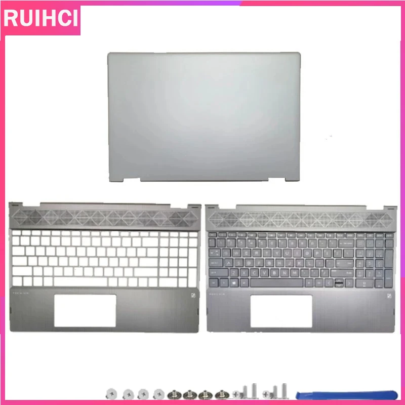 Для pavilion x360 15-cr tpn-w132 новая задняя крышка жк-дисплея