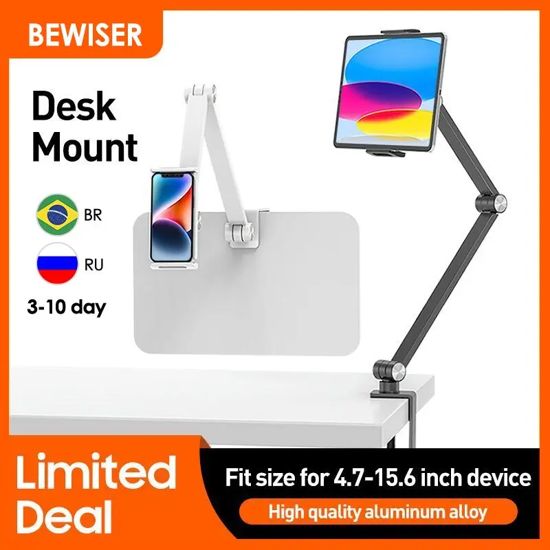 Крепление для планшета bewiser для кровати 4