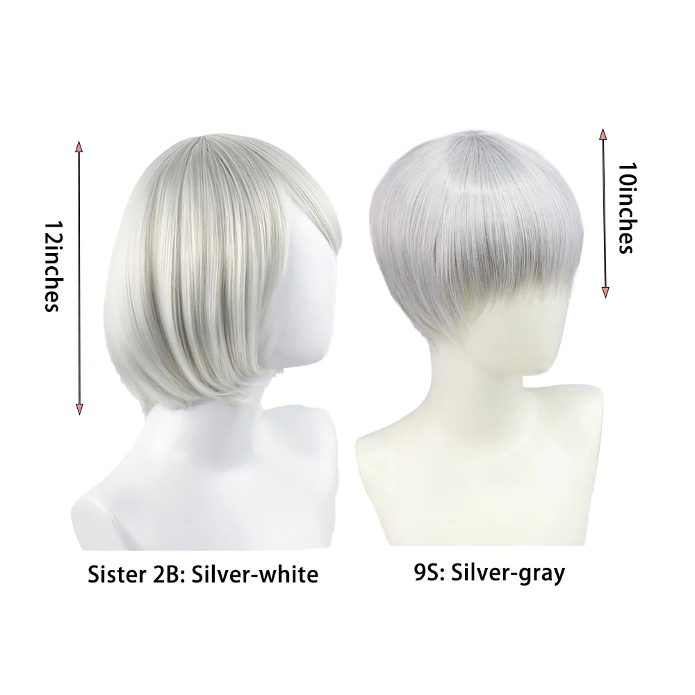 Аниме косплей синтетические волосы - Фотография_3