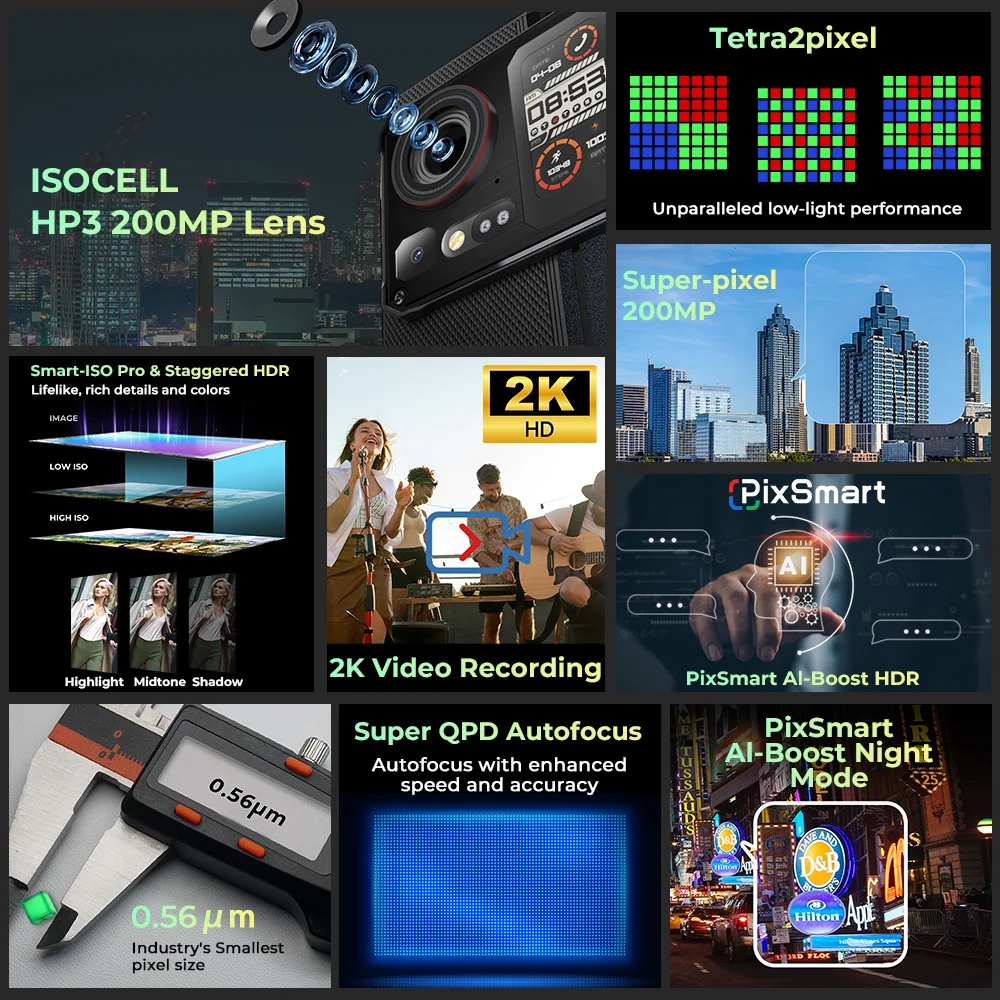 Прочный телефон hotwav cyber 15 - Фотография_3