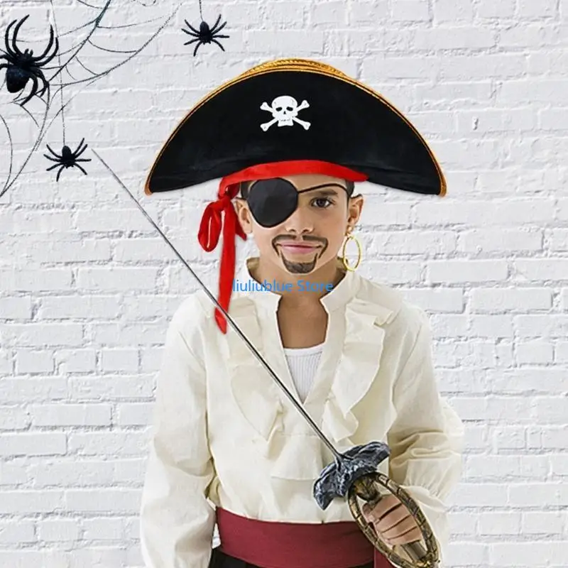 Шляпа tricorn hats halloween costume