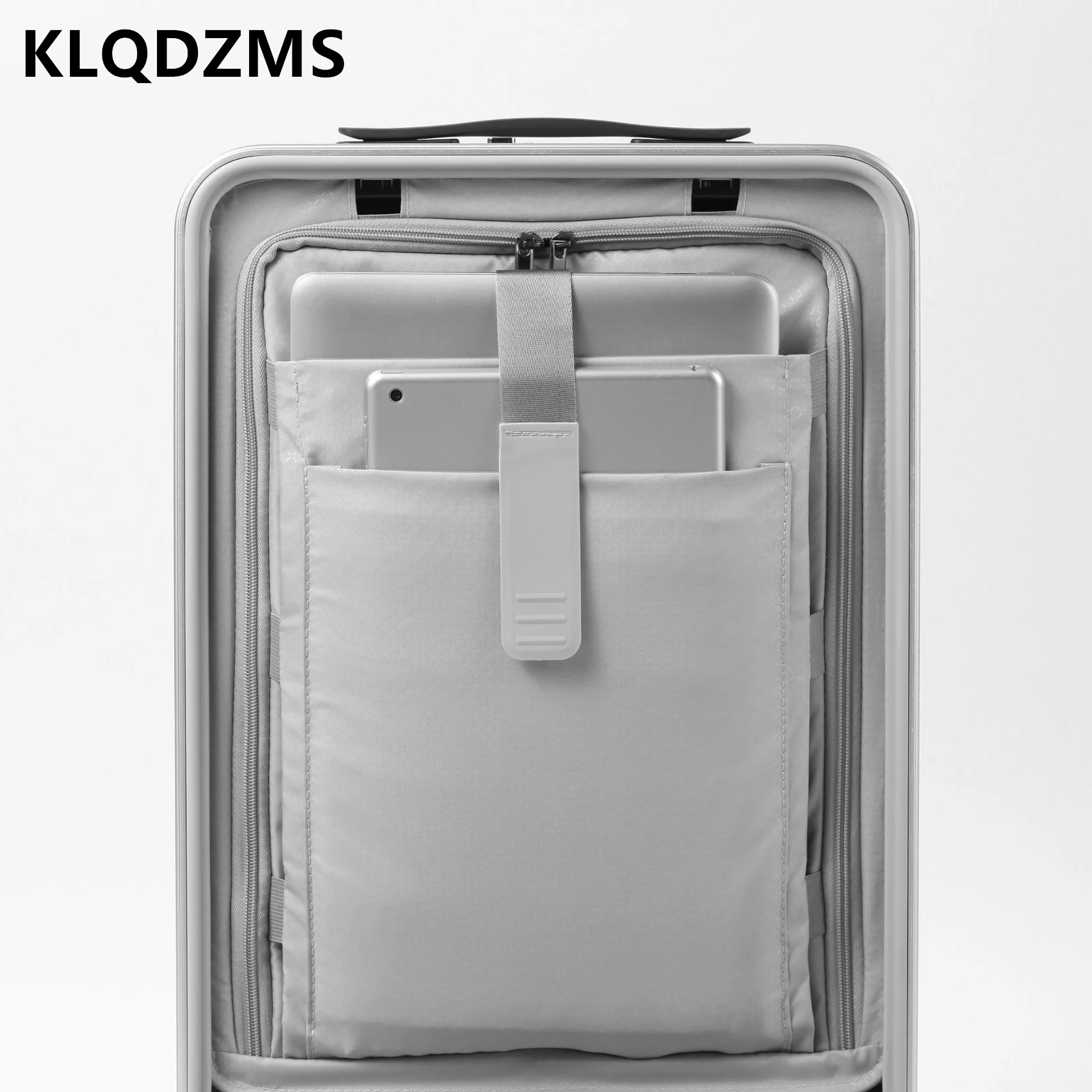 Klqdzms чемодан из алюминиевого магниевого сплава - Фотография_6